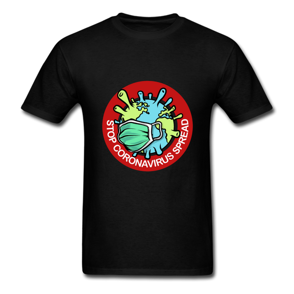 Stop Corona Virus Spread - black