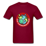 Stop Corona Virus Spread - burgundy
