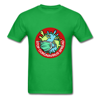 Stop Corona Virus Spread - bright green