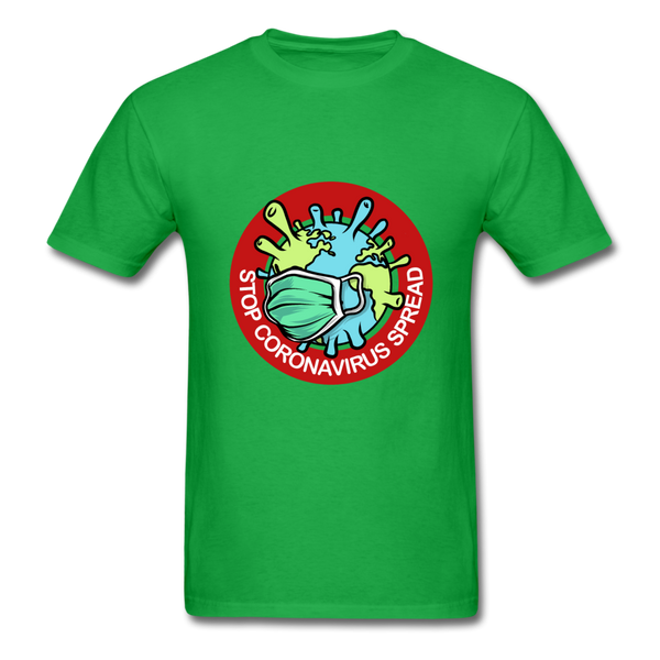 Stop Corona Virus Spread - bright green