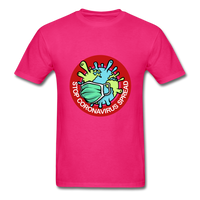 Stop Corona Virus Spread - fuchsia