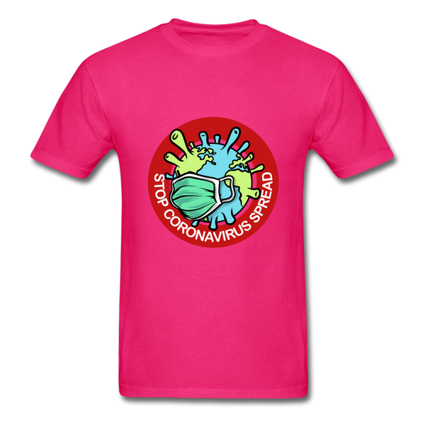 Stop Corona Virus Spread - fuchsia