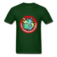 Stop Corona Virus Spread - forest green