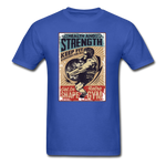 Health & Strength - royal blue