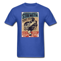 Health & Strength - royal blue