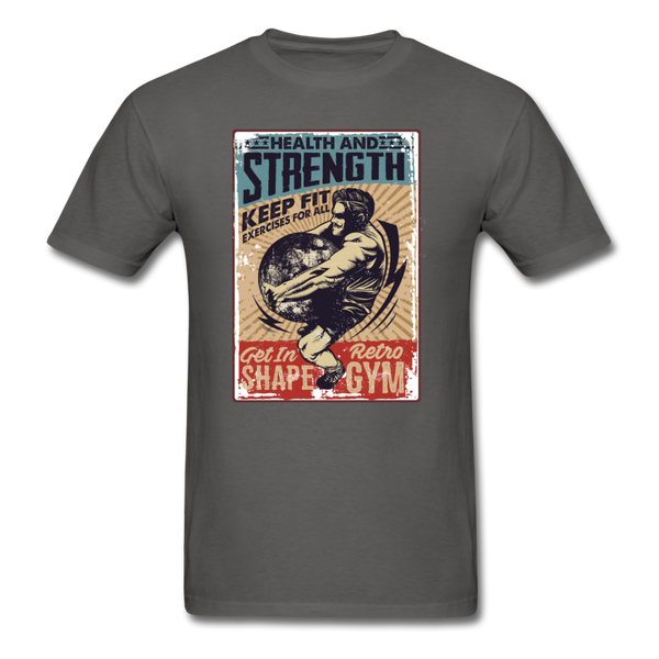 Health & Strength - charcoal