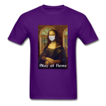 Stay At Home Monalisa - purple