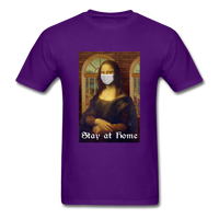 Stay At Home Monalisa - purple