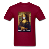Stay At Home Monalisa - burgundy