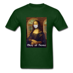 Stay At Home Monalisa - forest green