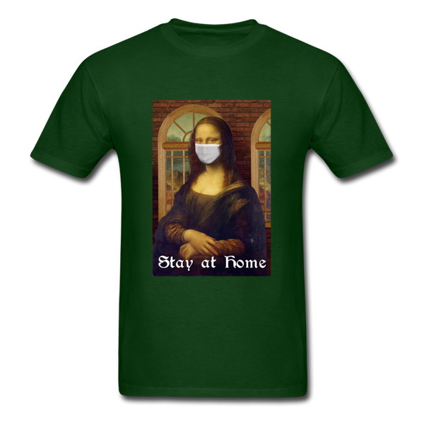 Stay At Home Monalisa - forest green