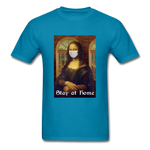 Stay At Home Monalisa - turquoise