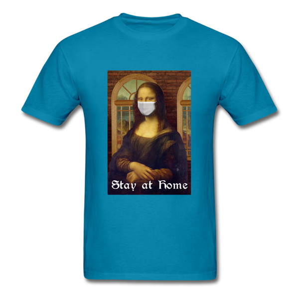Stay At Home Monalisa - turquoise