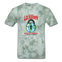 Earth under Lockdown - military green tie dye