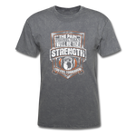 Pain Today, Strength Tomorrow - mineral charcoal gray