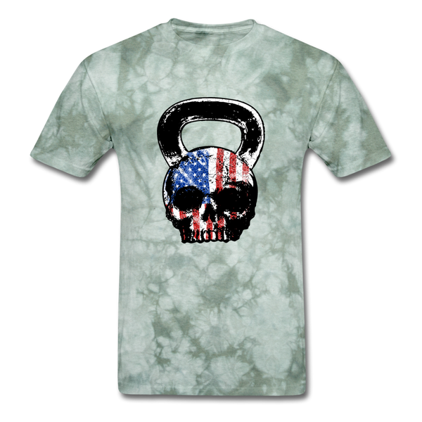 Pain Today, Strength Tomorrow - military green tie dye