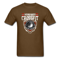 Work Hard Crossfit - brown