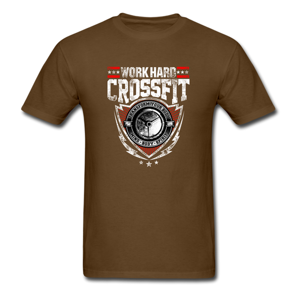 Work Hard Crossfit - brown