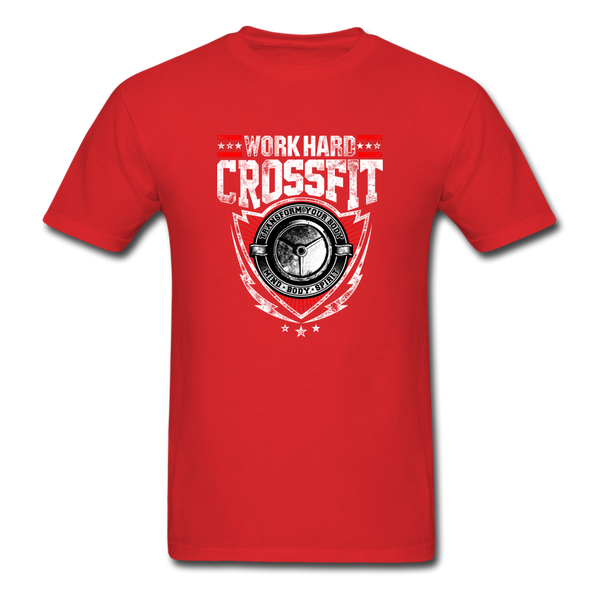 Work Hard Crossfit - red