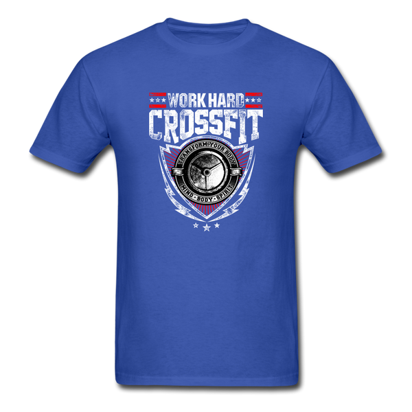 Work Hard Crossfit - royal blue