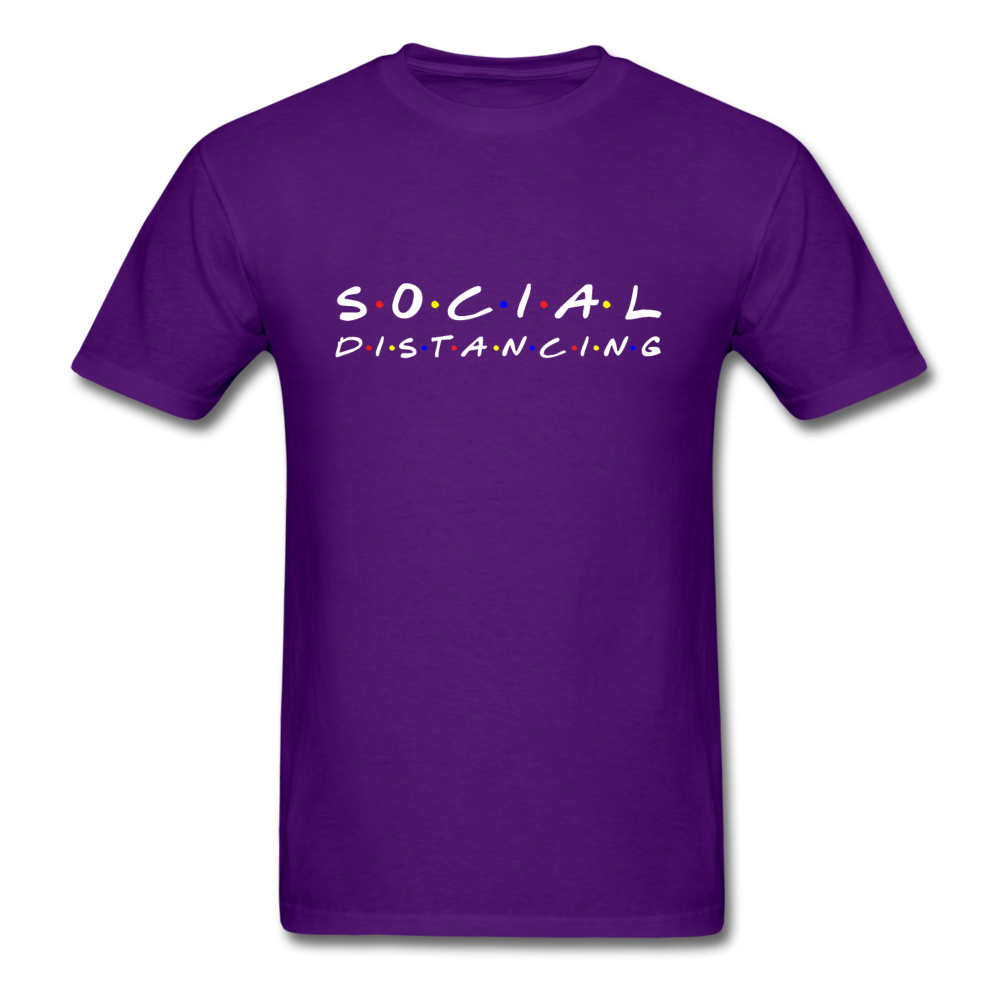 “Social Distance Expert” Funny Men’s T-Shirt – Quarantine 2020 Humor, 100% Cotton, USA Printed - View #12
