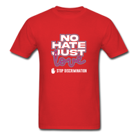 No Hate Just Love - red