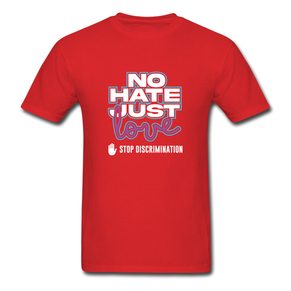 No Hate Just Love - red