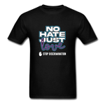 No Hate Just Love - black