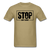 Stop Don't Shoot - khaki