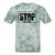 Stop Don't Shoot - military green tie dye