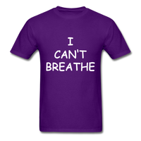 I Can't Breathe - purple