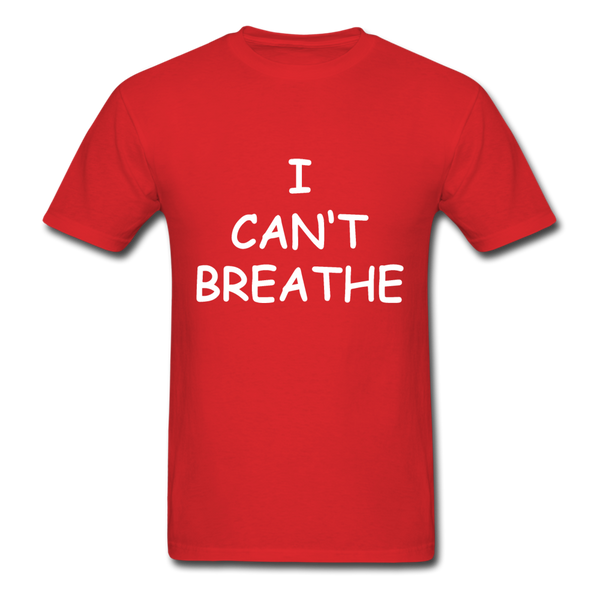 I Can't Breathe - red