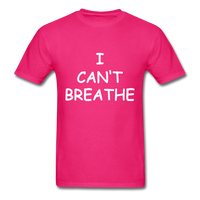 I Can't Breathe - fuchsia
