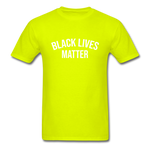 Black Lives Matter - safety green