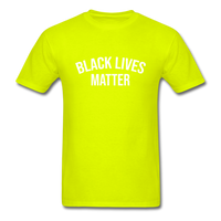 Black Lives Matter - safety green