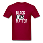 Black Lives Matter - dark red