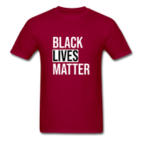 Black Lives Matter - dark red