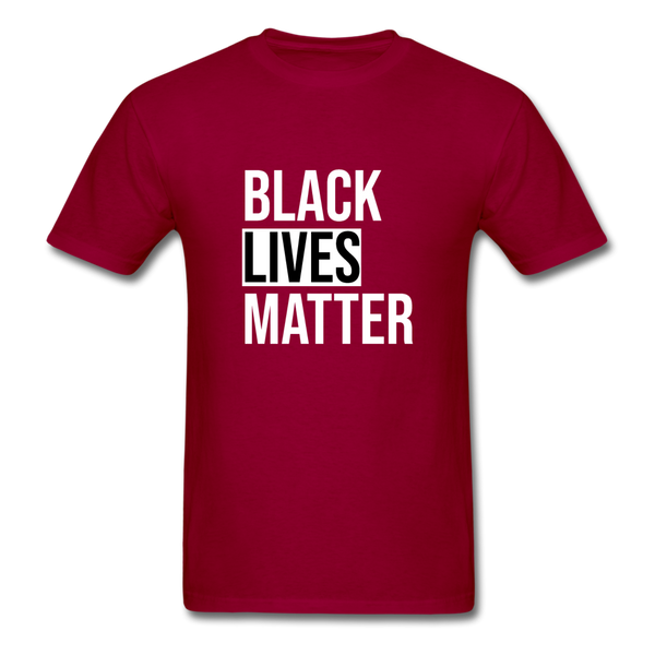 Black Lives Matter - dark red