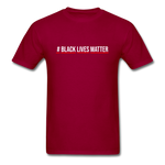 Black Lives Matter - dark red