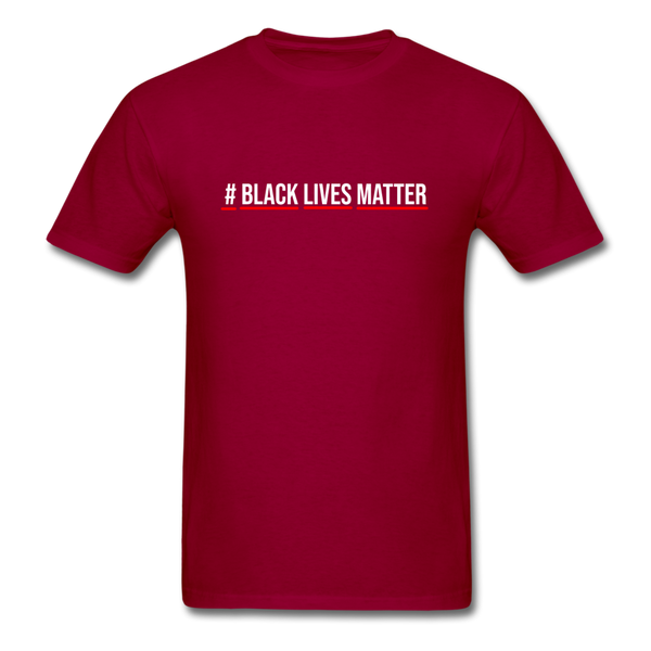 Black Lives Matter - dark red