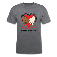 I Stand With You - mineral charcoal gray