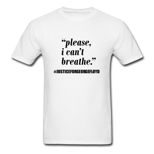 I can't Breathe - white