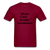 I can't Breathe - burgundy