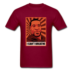 I Can't Breathe - burgundy