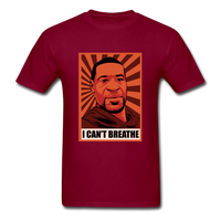 I Can't Breathe - burgundy