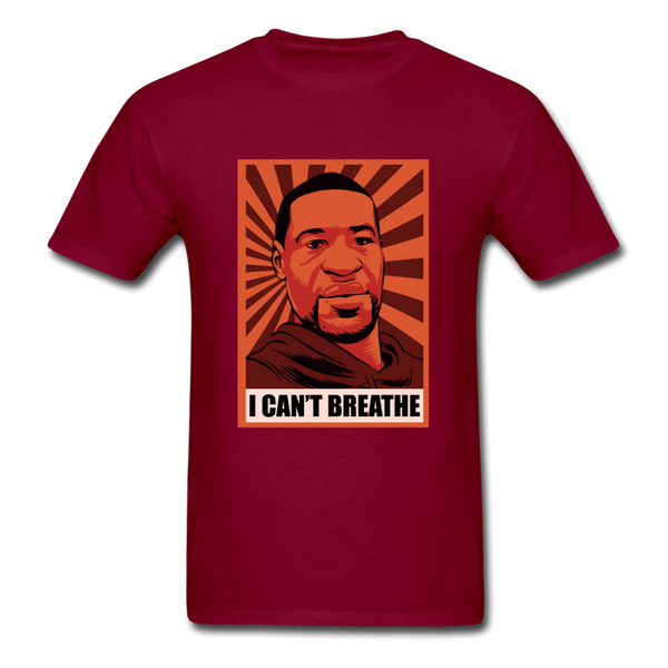 I Can't Breathe - burgundy