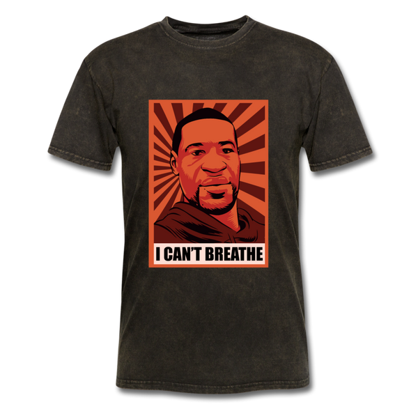 I Can't Breathe - mineral black