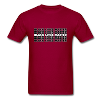 Black Lives Matter - dark red