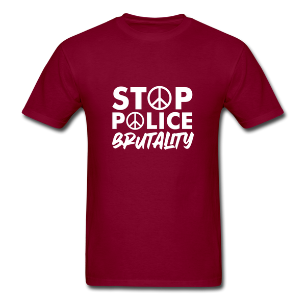 Stop Police - burgundy