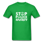 Stop Police - bright green